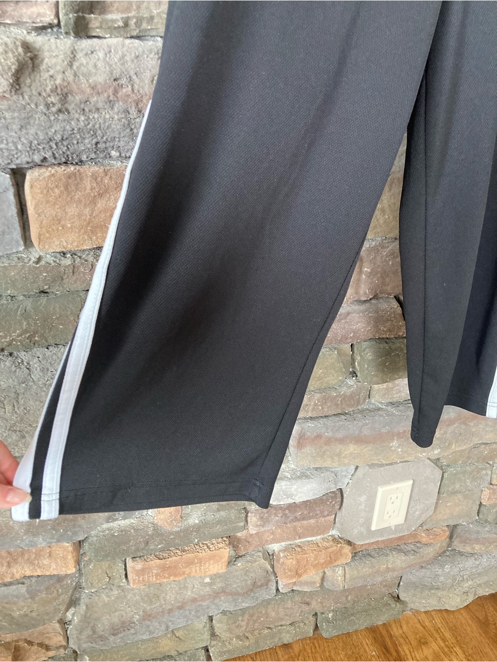 Vintage Y2K SJB Wide Leg Capri Cropped Track Pants - Picture 4 of 8
